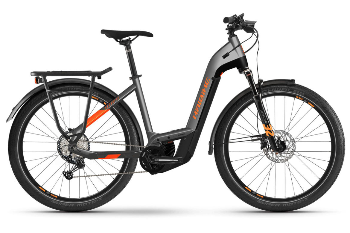 Haibike City ElektroFahrrad Bosch CX i625Wh Kiox Trekking