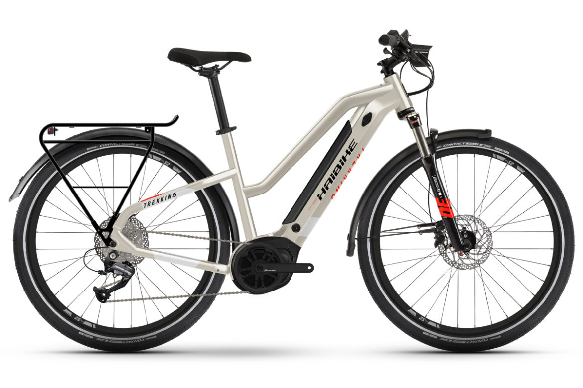 Haibike Damen ElektroFahrrad Yamaha PWTE i500Wh Trekking