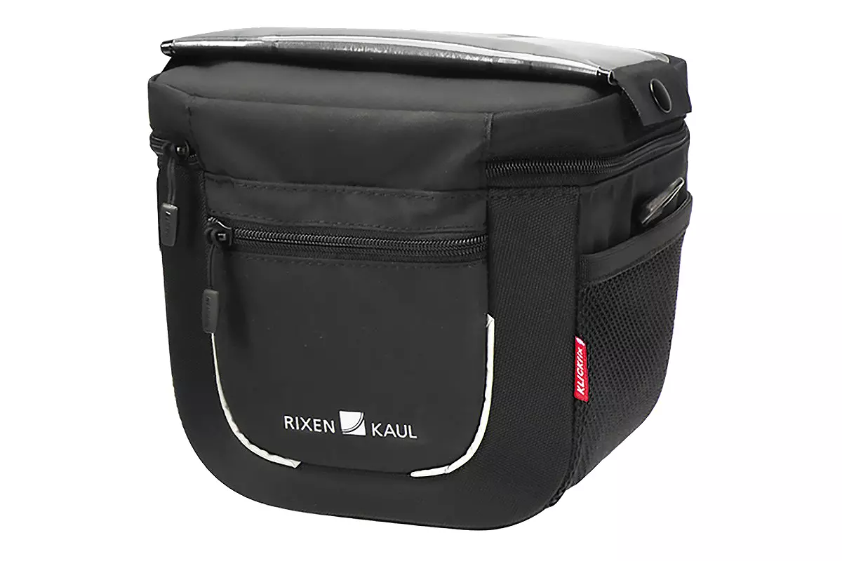 Fahrrad Lenker-Tasche KLICKFIX Aventour Compact schwarz 20x18x17cm 3 Liter  - E-Bikes kaufen