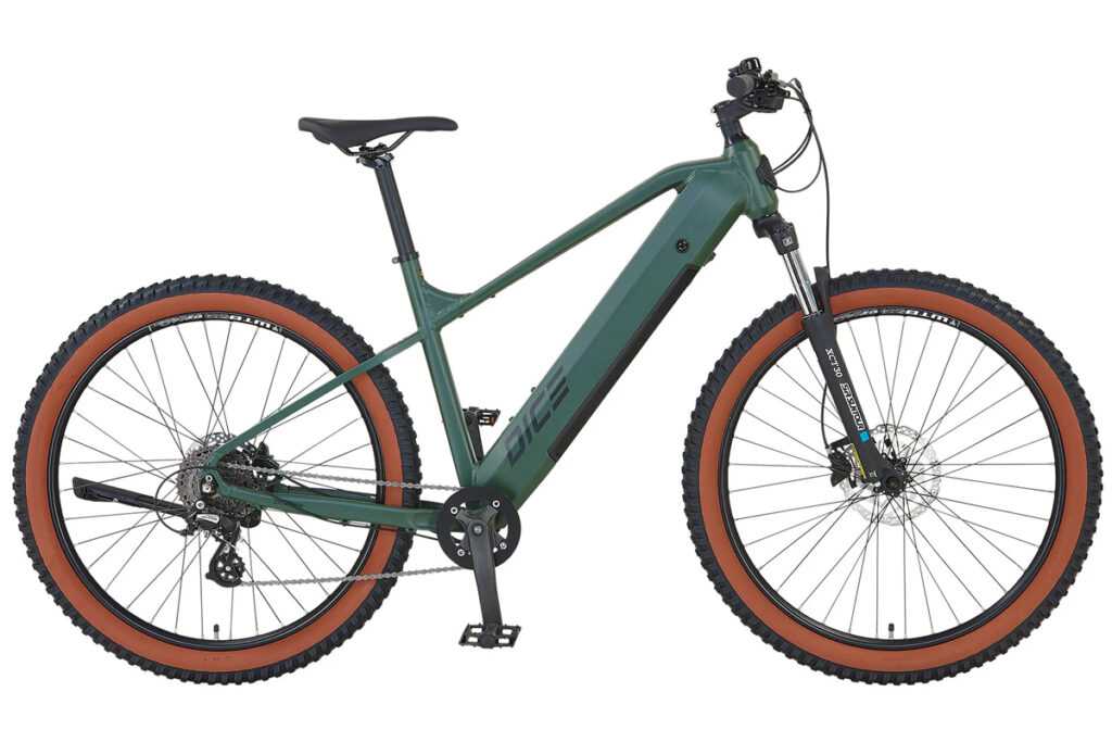 Prophete Elektro-Fahrrad MTB Dice 1.0 27,5 Zoll 360 Wh 8-Gang Shimano Altus 2026