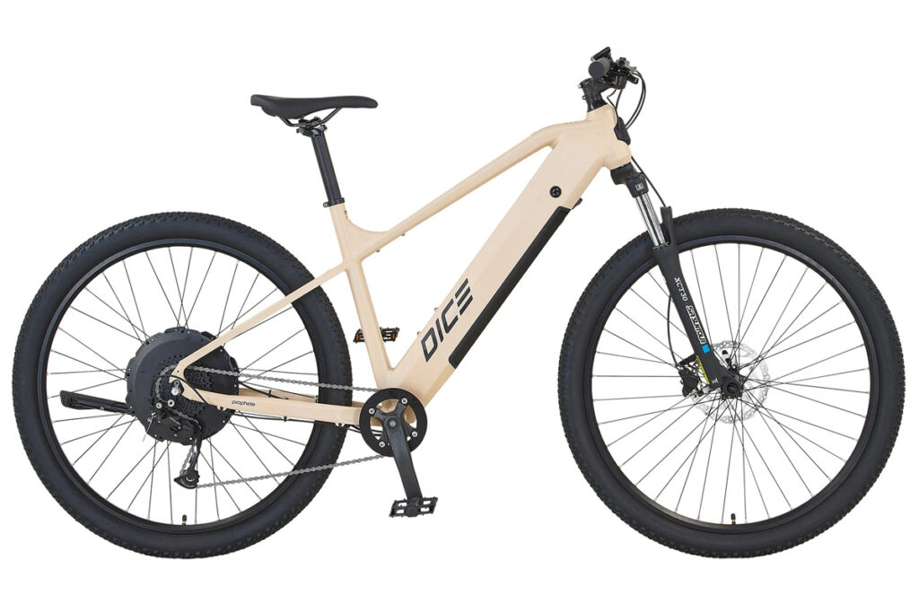 Prophete Elektro-Fahrrad MTB Dice 2.0 29″ 48 Volt 480 Wh 9-Gang Shimano Alivio 2026