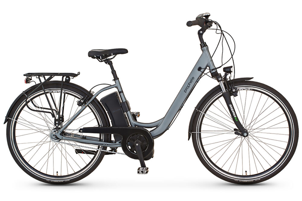 Prophete City Elektro-Fahrrad 28 Zoll 461 Wh 12,8 Ah 7-Gang Nexus Nabe